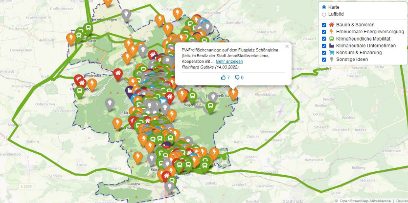 Klima-Aktionsplan für die Stadt Jena